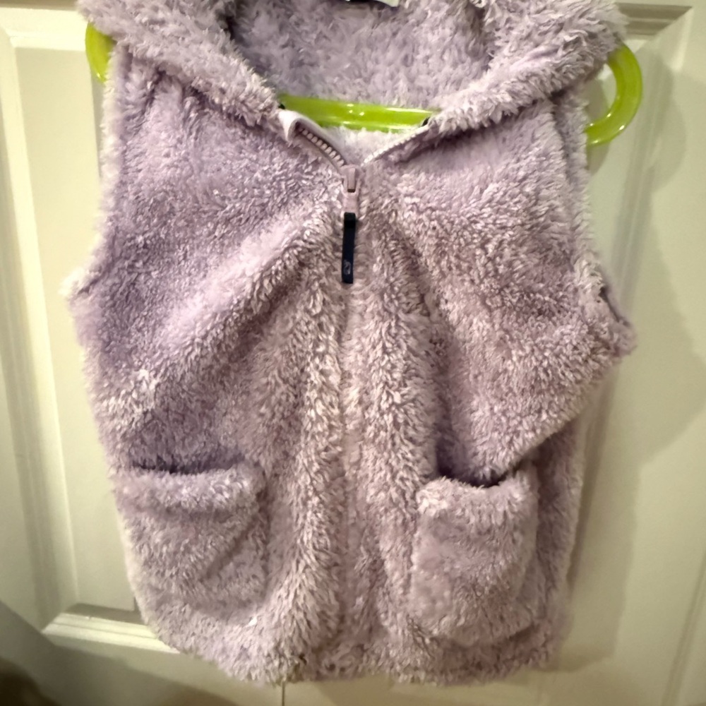 Vineyard Vines Lavender Fleece Vest